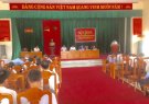 Hội nghị tiếp xúc cử tri của tổ đại biểu HĐND Huyện trước kỳ họp thứ 8 HĐND huyện khóa XX tại xã Hoằng Cát